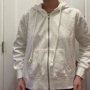 Brandy Melville white hoodie